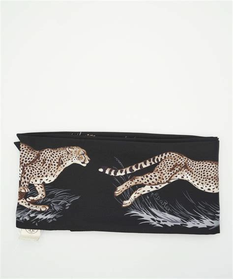 hermes animal print twilly|Hermes Leopard Twilly .